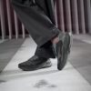Pace Walk Men’s Black Athleisure Shoes