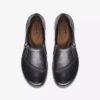 Women’s Carleigh Ray Black Leather Slip Ons