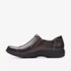 Women’s Carleigh Ray Dark Brown Leather Slip Ons
