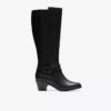 Women’s Emily 2 Dream Black Leather Knee High Boots