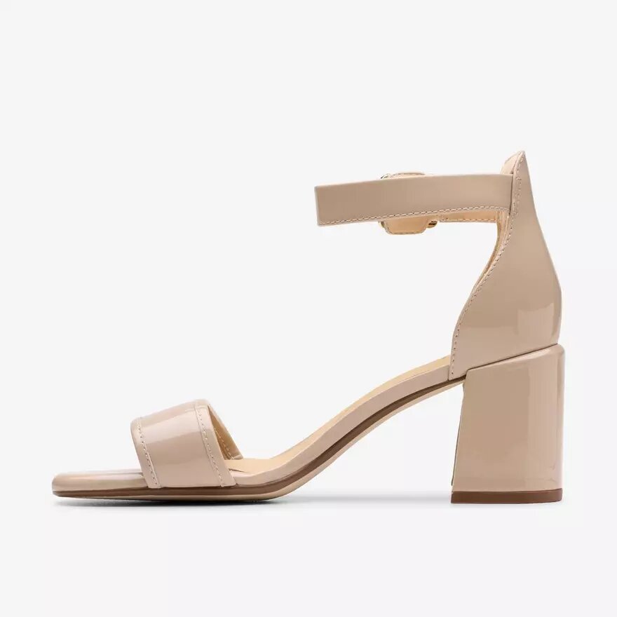 Women’s Ezoria Mae Sand Patent Heeled Sandals Women’s Ezoria Mae Sand Patent Heeled Sandals