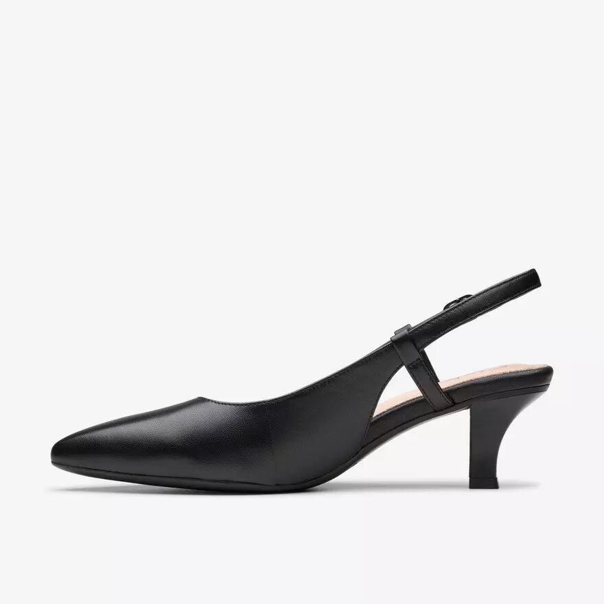 Women’s Kepley Lane Black Leather Heels Women’s Kepley Lane Black Leather Heels