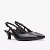 Women’s Kepley Lane Black Leather Heels Women’s Kepley Lane Black Leather Heels
