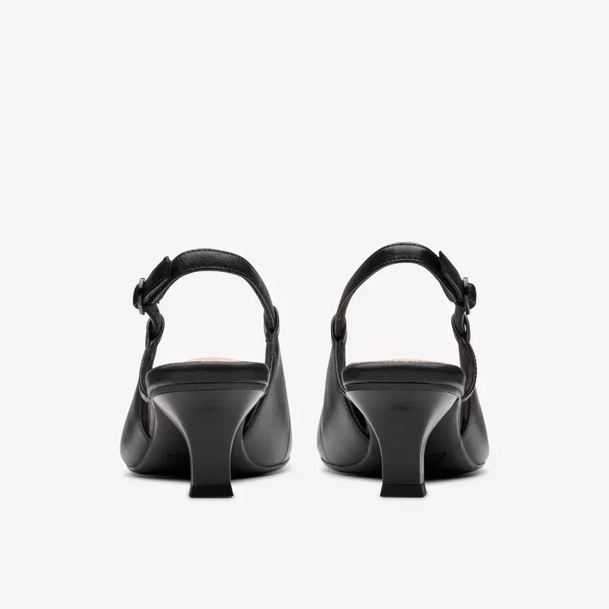 Women’s Kepley Lane Black Leather Heels Women’s Kepley Lane Black Leather Heels