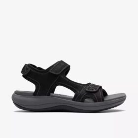 Women’s Mira Bay Black Strappy Cloudsteppers™ Sandals