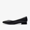 Women’s Natalyn Wish Black Leather Ballerina Flats Women’s Natalyn Wish Black Leather Ballerina Flats