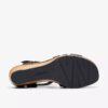 Women’s Seannah Madi Black Leather Wedges