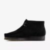 Women’s Wallabee™ Boot Black Suede Boots
