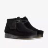 Women’s Wallabee™ Boot Black Suede Boots