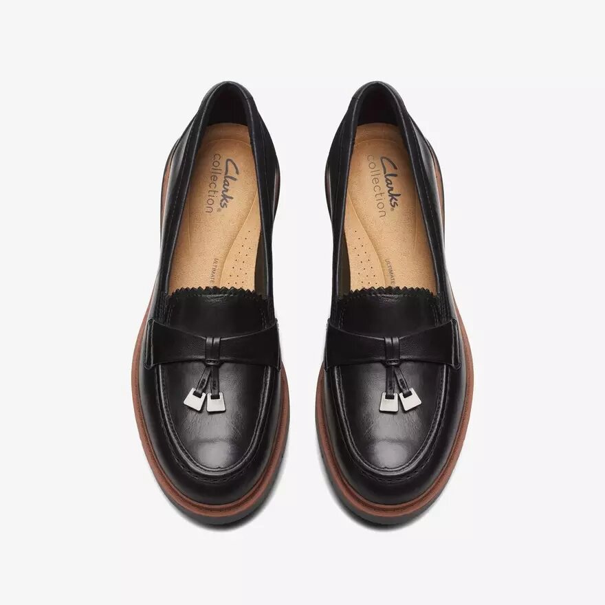 Women’s Westlynn Bella Black Leather Loafers Women’s Westlynn Bella Black Leather Loafers