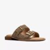 Womens Ariany Bay Animal Print Flat Sandals Womens Ariany Bay Animal Print Flat Sandals