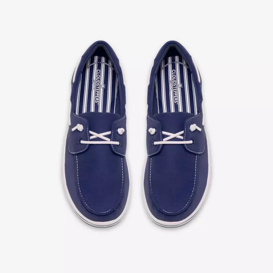 Womens Breeze Edge Navy Slip-Ons Womens Breeze Edge Navy Slip-Ons