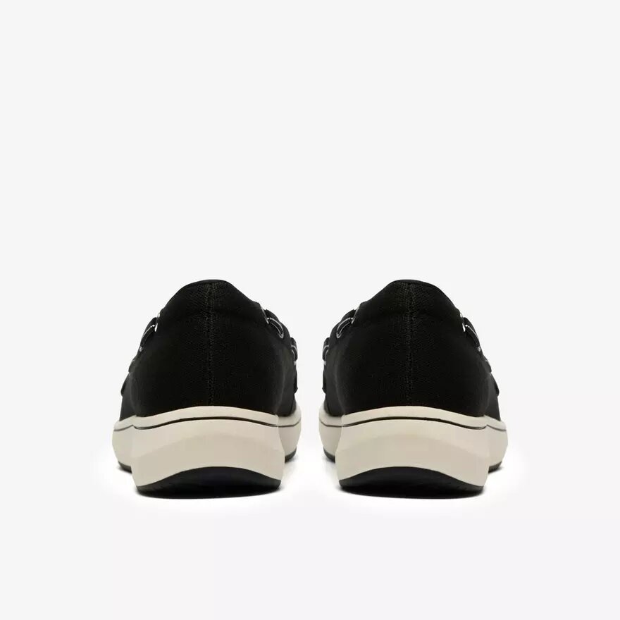 Womens Breezesky Bay Black Canvas Loafers Womens Breezesky Bay Black Canvas Loafers