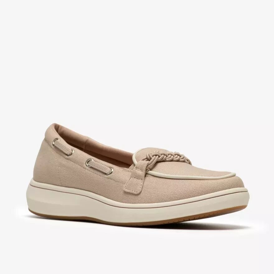 Womens Breezesky Bay Sand Canvas Loafers Womens Breezesky Bay Sand Canvas Loafers