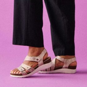 Womens  Calenne Clara Bronze Metallic Calenne Clara