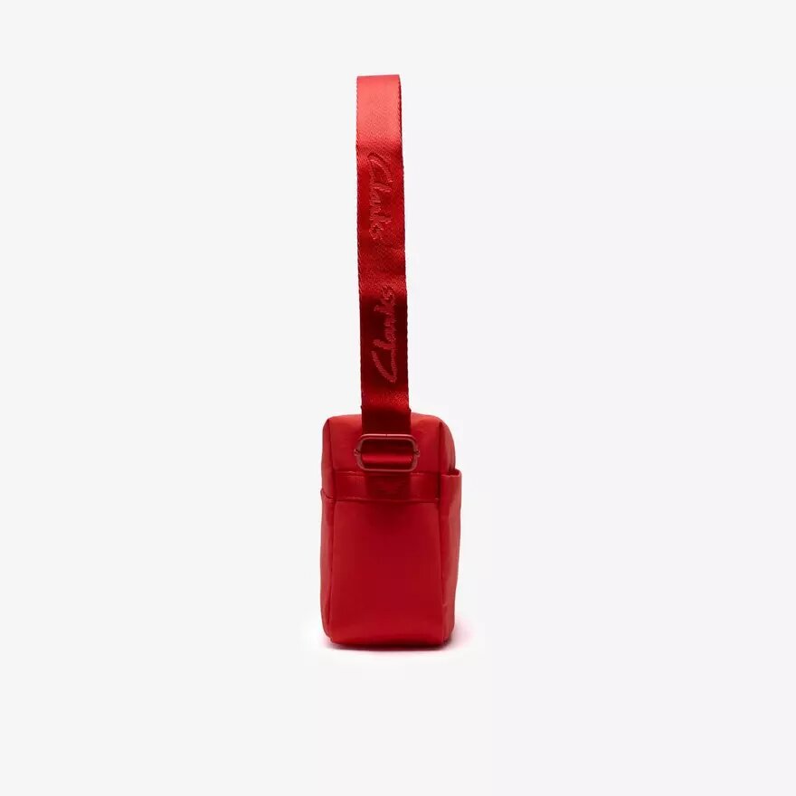 Womens Cloudsteppers Crossbody Poppy Red Tote Bag Womens Cloudsteppers Crossbody Poppy Red Tote Bag