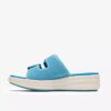 Womens Drift Faye Bright Blue Wedges Womens Drift Faye Bright Blue Wedges