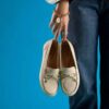 Womens Elliotte Sail Cream Leather Moccasins Womens Elliotte Sail Cream Leather Moccasins