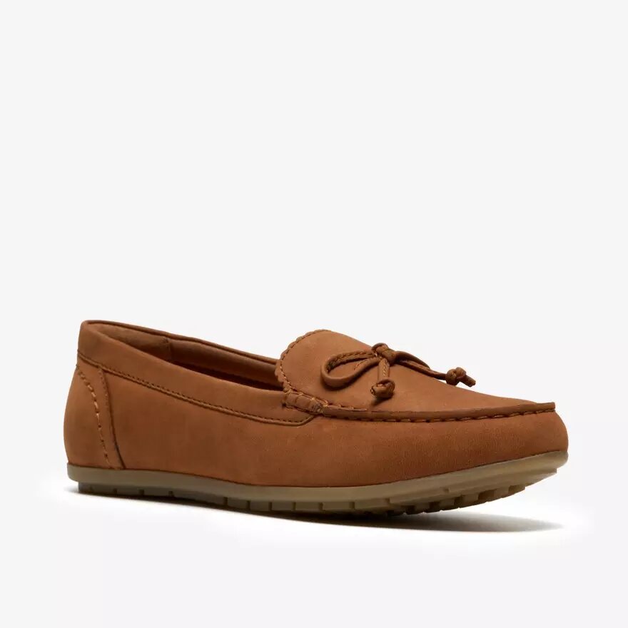 Womens Elliotte Sail Tan Nubuck Moccasins Womens Elliotte Sail Tan Nubuck Moccasins