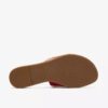 Womens Erisia Strap2 Pink Interest Flat Sandals Womens Erisia Strap2 Pink Interest Flat Sandals