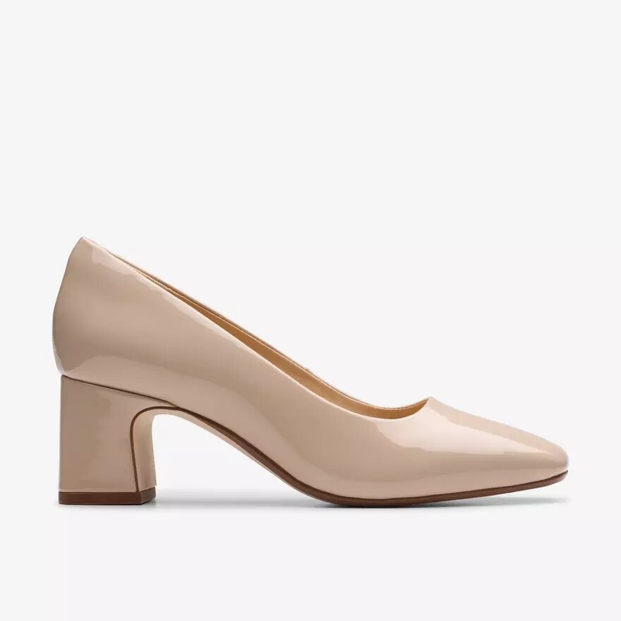 Womens Fernie Court Sand Patent Court Shoes Us Womens Fernie Court Sand Patent Court Shoes Us