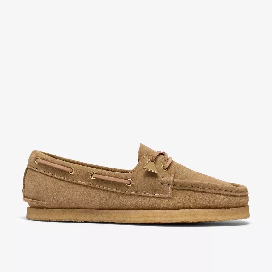 Womens Godney Boat Maple Suede Boat Shoes Womens Godney Boat Maple Suede Boat Shoes