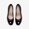Womens Iridessa May Black Leather Pumps