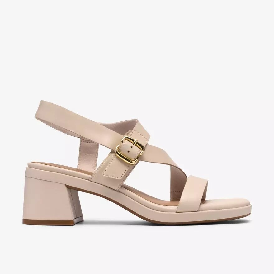 Womens Jaylan Sol off White Leather Heeled Sandals Womens Jaylan Sol off White Leather Heeled Sandals