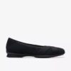 Womens Jazmynn Gem Black Suede Slip-Ons Womens Jazmynn Gem Black Suede Slip-Ons