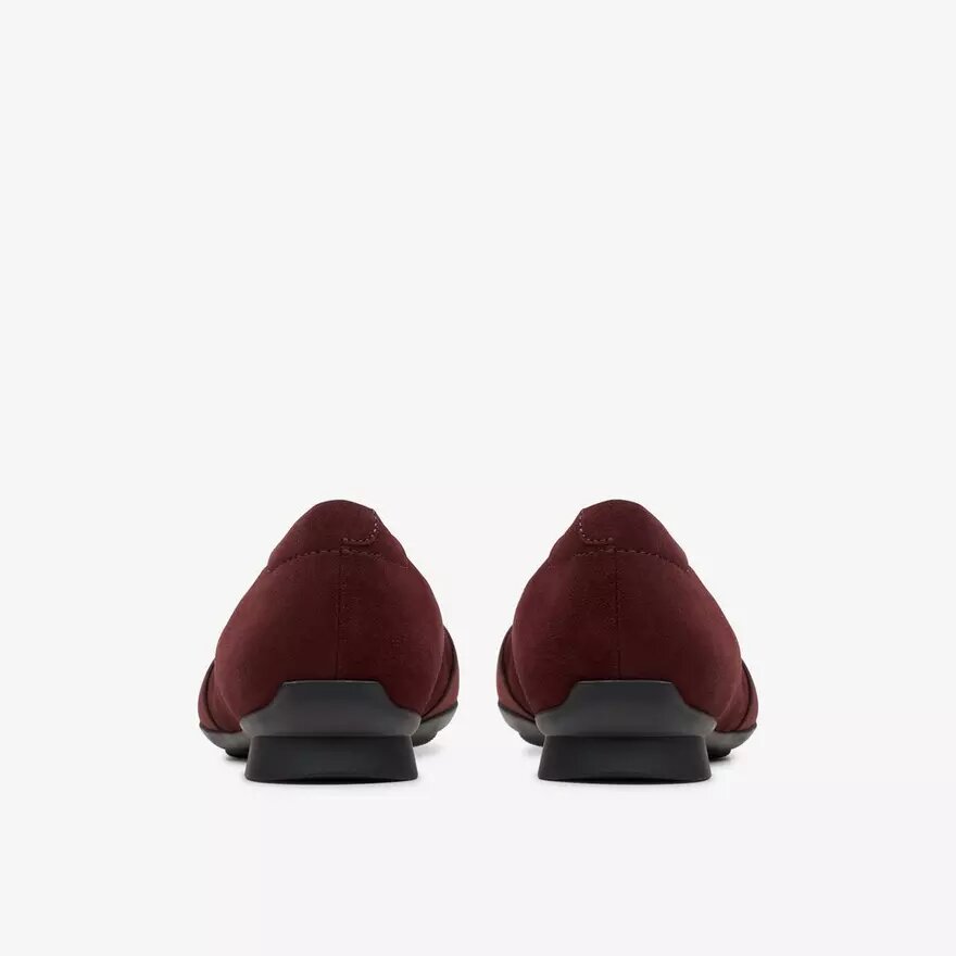 Womens Jazmynn Gem Merlot Suede Ballet Flats Womens Jazmynn Gem Merlot Suede Ballet Flats