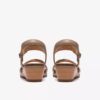Womens Kacha Twist Taupe Combination Leather Wedges Us Womens Kacha Twist Taupe Combination Leather Wedges Us