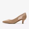 Womens Kepley Cora Warm Beige Leather Pumps Womens Kepley Cora Warm Beige Leather Pumps