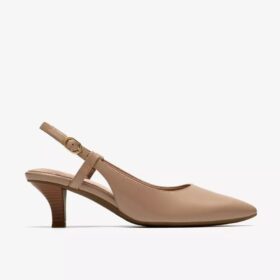 Womens Kepley Lane Beige Leather Pumps