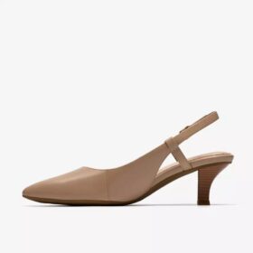 Womens Kepley Lane Beige Leather Pumps