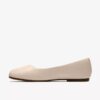 Womens Livia Lily Cream Leather Ballet Flats Womens Livia Lily Cream Leather Ballet Flats