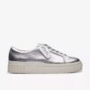 Womens Mayhill Walk Silver Metallic Sneaker Us