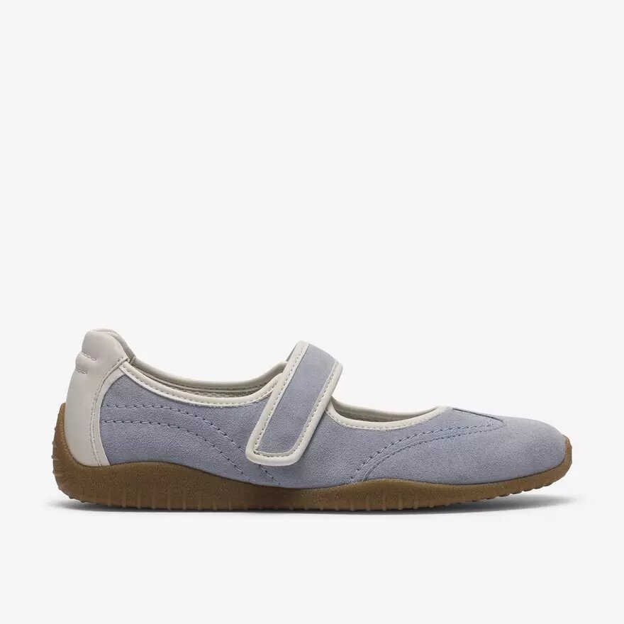 Womens Meridor Jane Light Blue Suede Mary Janes Womens Meridor Jane Light Blue Suede Mary Janes