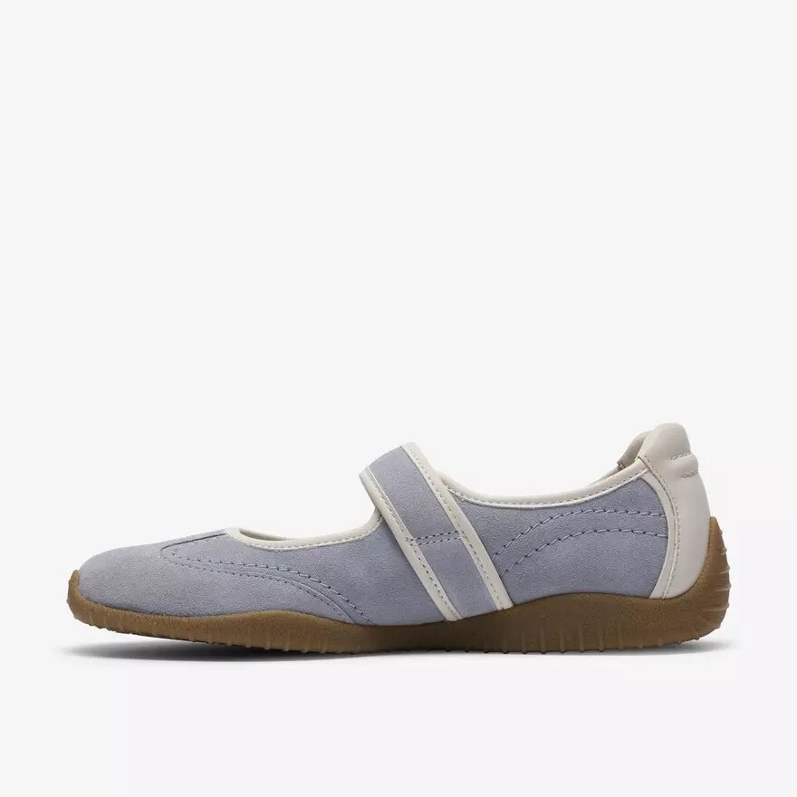 Womens Meridor Jane Light Blue Suede Mary Janes Womens Meridor Jane Light Blue Suede Mary Janes
