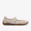 Womens Meridor Jane off White Suede Mary Janes