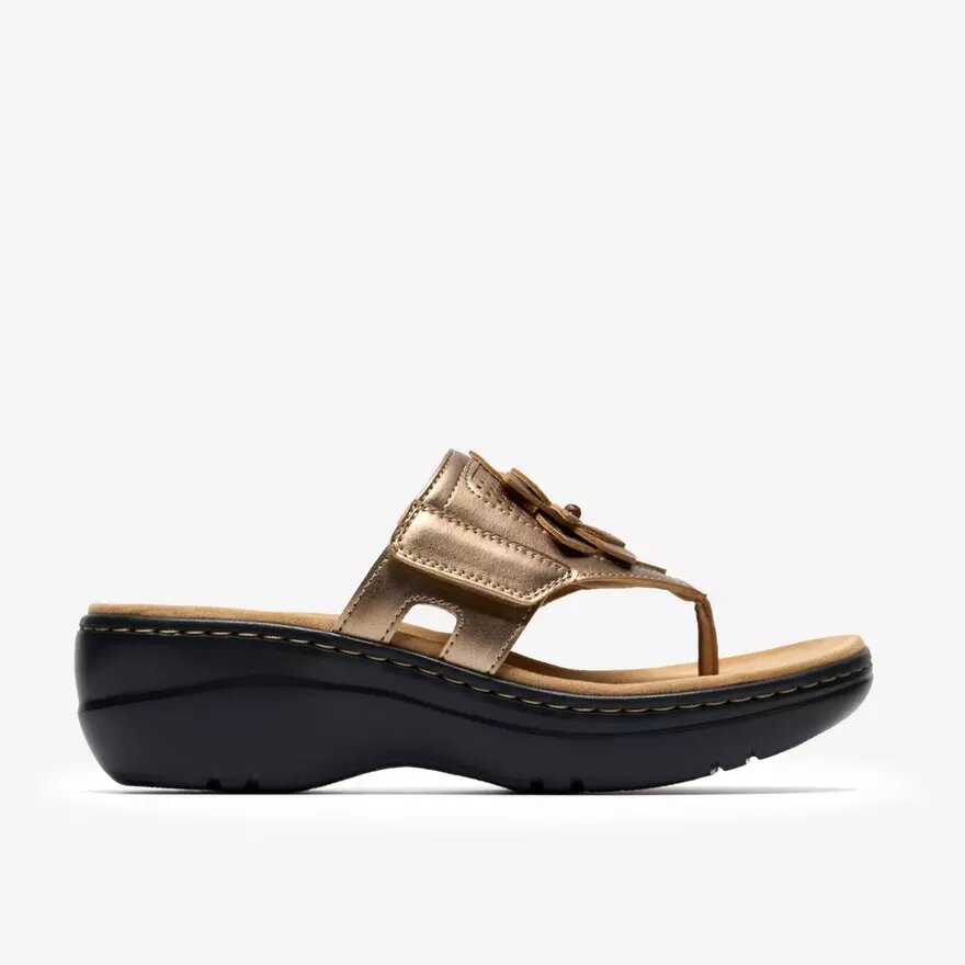 Womens Merliah2 Kyla Gold Metallic Wedges Womens Merliah2 Kyla Gold Metallic Wedges