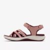 Womens Mira Shore Maroon Strappy Sandals Womens Mira Shore Maroon Strappy Sandals