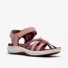 Womens Mira Shore Maroon Strappy Sandals Womens Mira Shore Maroon Strappy Sandals