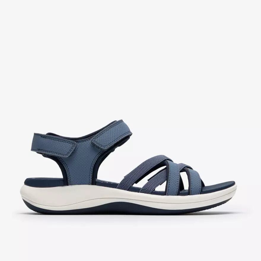 Womens Mira Shore Navy Strappy Sandals Womens Mira Shore Navy Strappy Sandals
