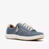 Womens Nalle Zen Blue Nubuck Sneaker Womens Nalle Zen Blue Nubuck Sneaker