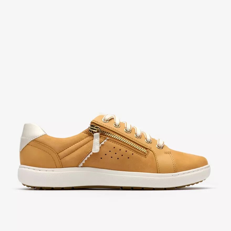 Womens Nalle Zen Yellow Nubuck Sneakers Womens Nalle Zen Yellow Nubuck Sneakers
