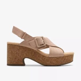 Womens Nerisa West Sand Nubuck Wedges Womens Nerisa West Sand Nubuck Wedges