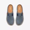 Womens Orlene Clog Denim Blue Nubuck Clogs & Mules