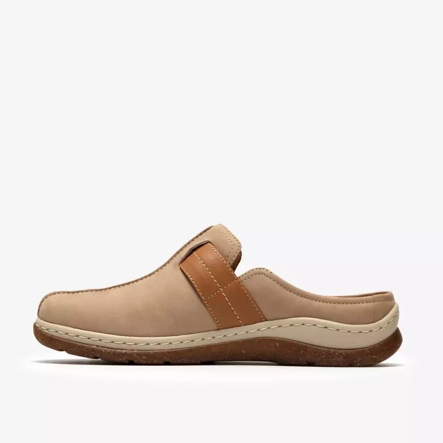 Womens Orlene Clog Taupe Nubuck Clogs & Mules Womens Orlene Clog Taupe Nubuck Clogs & Mules