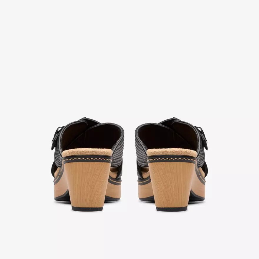 Womens Seannah Nora Black Interest Wedges Womens Seannah Nora Black Interest Wedges
