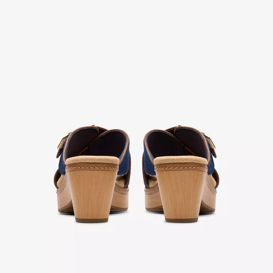 Womens Seannah Nora Dark Denim Wedges Womens Seannah Nora Dark Denim Wedges